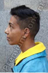Head Man Woman Piercing Casual Average Street photo references